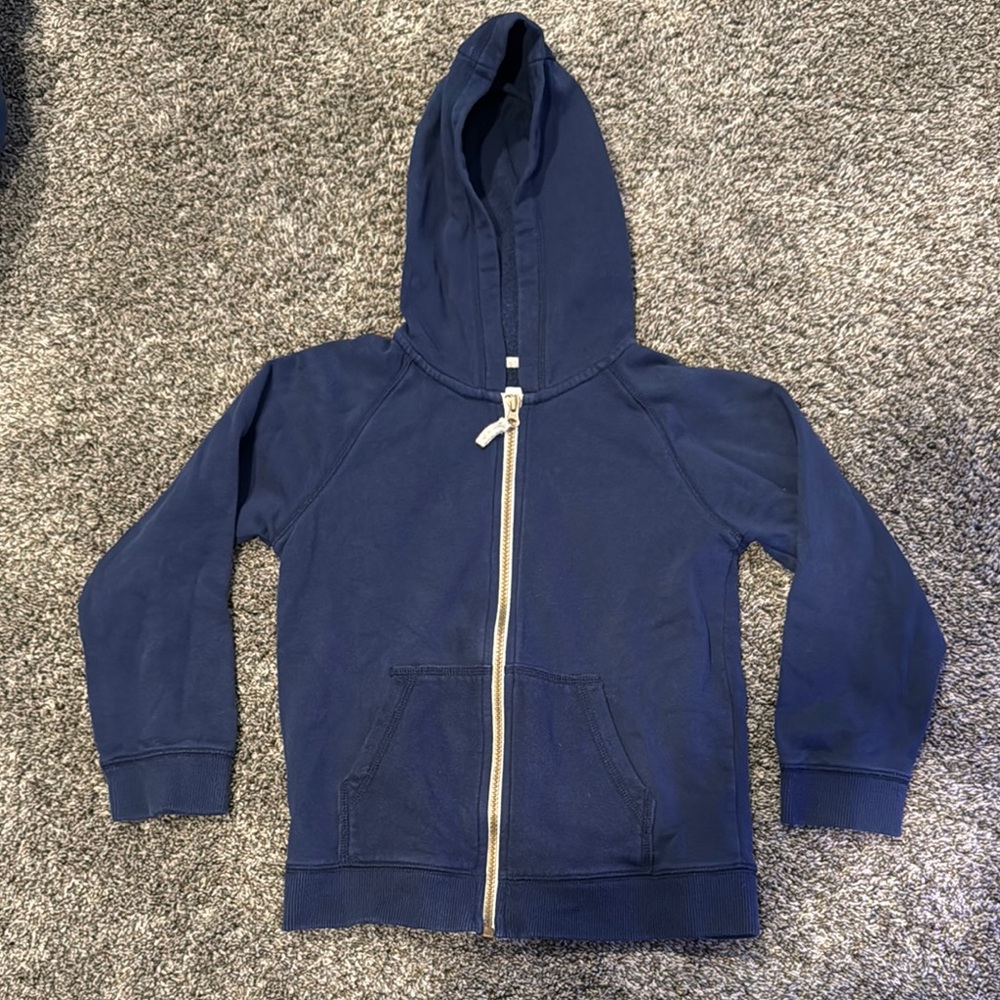 Carter’s Kids Blue Zip Up Sweatshirt, Size 7